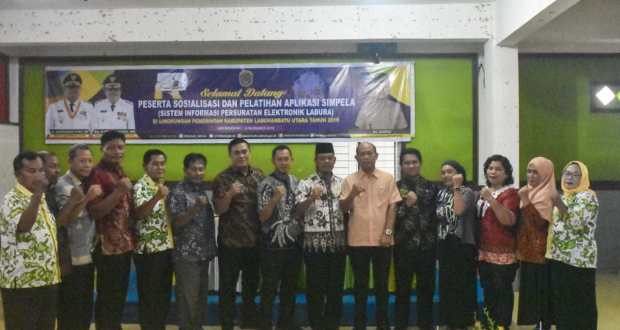 Diskominfo Labura Gelar Sosialisasi Aplikasi Simpela