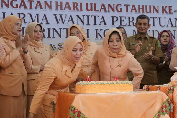 Dharma Wanita Persatuan Dorong Semangat Pemko dan Masyarakat Capai MDGS