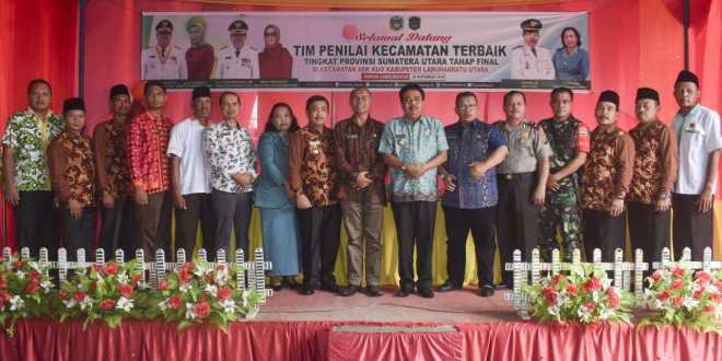Kecamatan Aek Kuo Masuk 6 Besar Terbaik Tingkat Provinsi Sumut