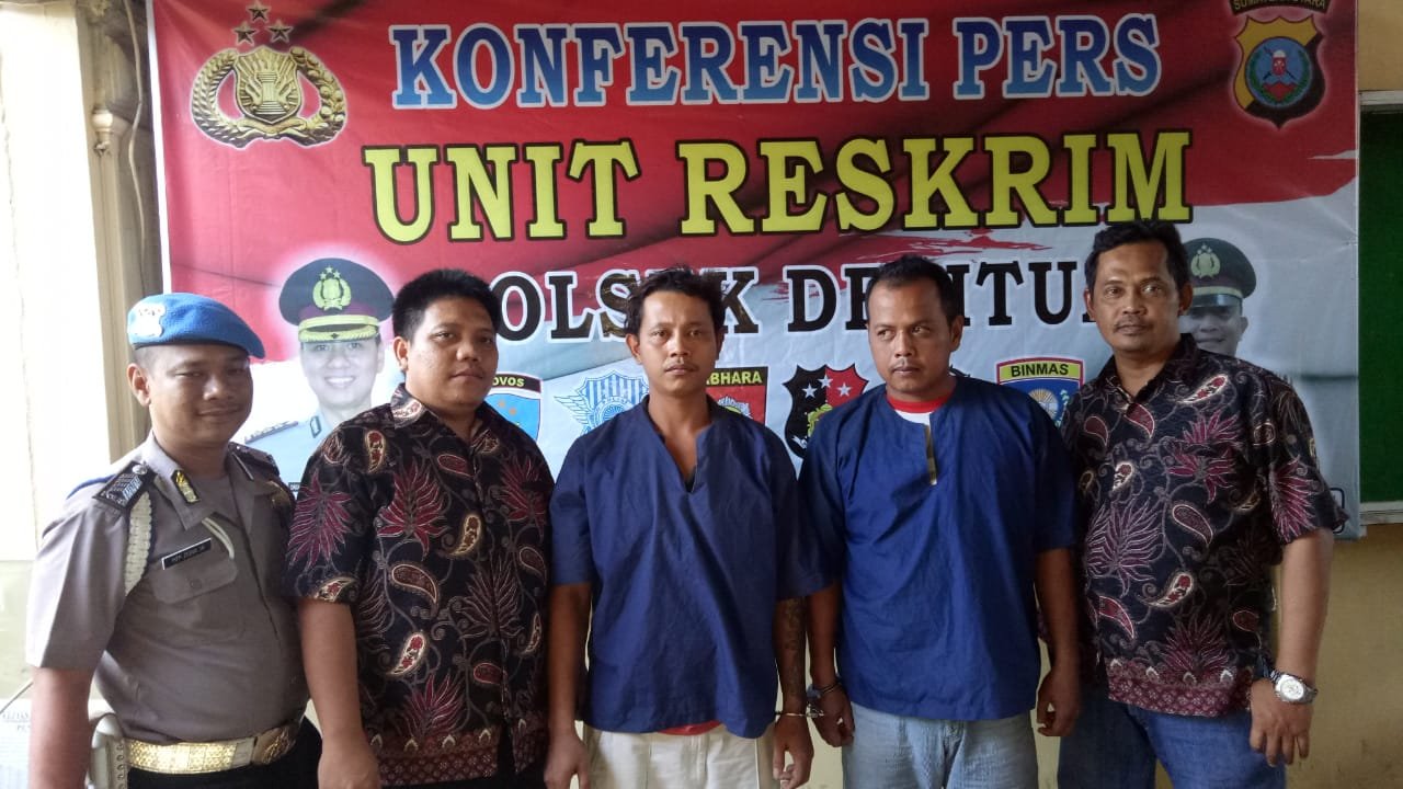 Mencuri 19 Dinamo Milik Perusahaan, 2 Karyawan Diamankan Polsek Delitua