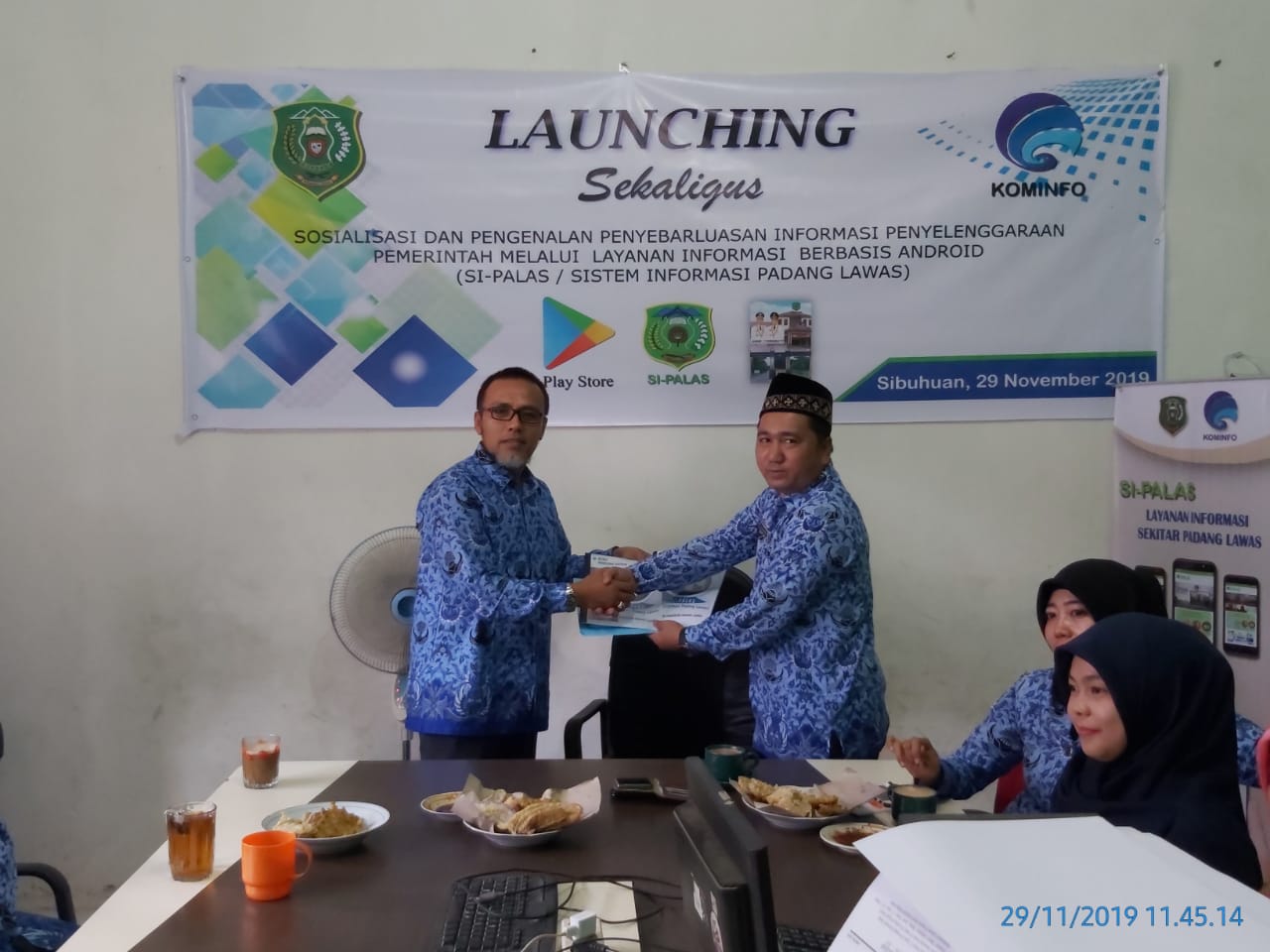 Diskominfo Launching SI-PALAS Untuk Layanan Informasi.