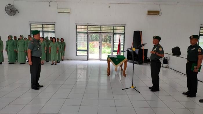 Dandim 0209/LB Serah Terimakan Jabatan Kasdim dan Danramil Dandim