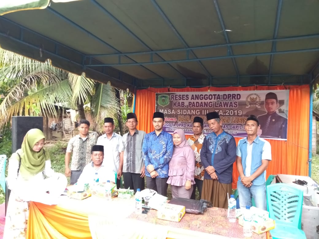 Raja Aslin Sinaloan Jemput Aspirasi Masyarakat Desa Pagaran SilindungÂ 