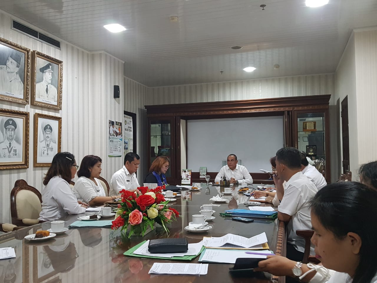 Terima Audensi Panitia Natal ASN Pemprov Sumut, Edy Rahmayadi Minta Panitia Jadi Duta Kedamaian