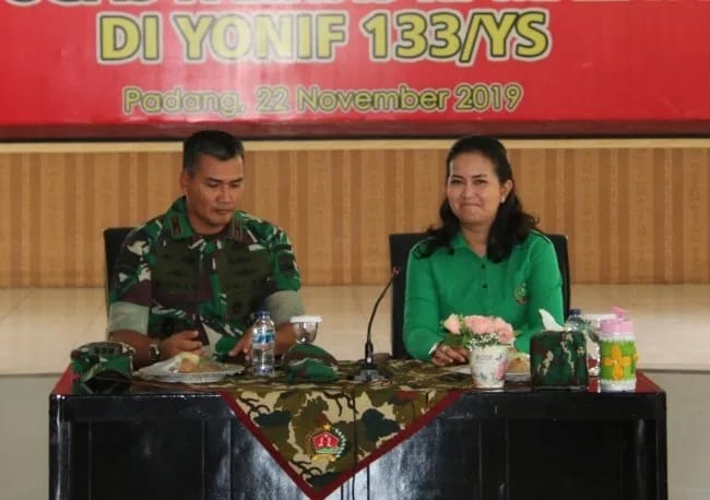 Sosialisasi Mitigasi Bencana â€œKoper Siagaâ€ Korum Yonif 133/YS dan Ibu Persit