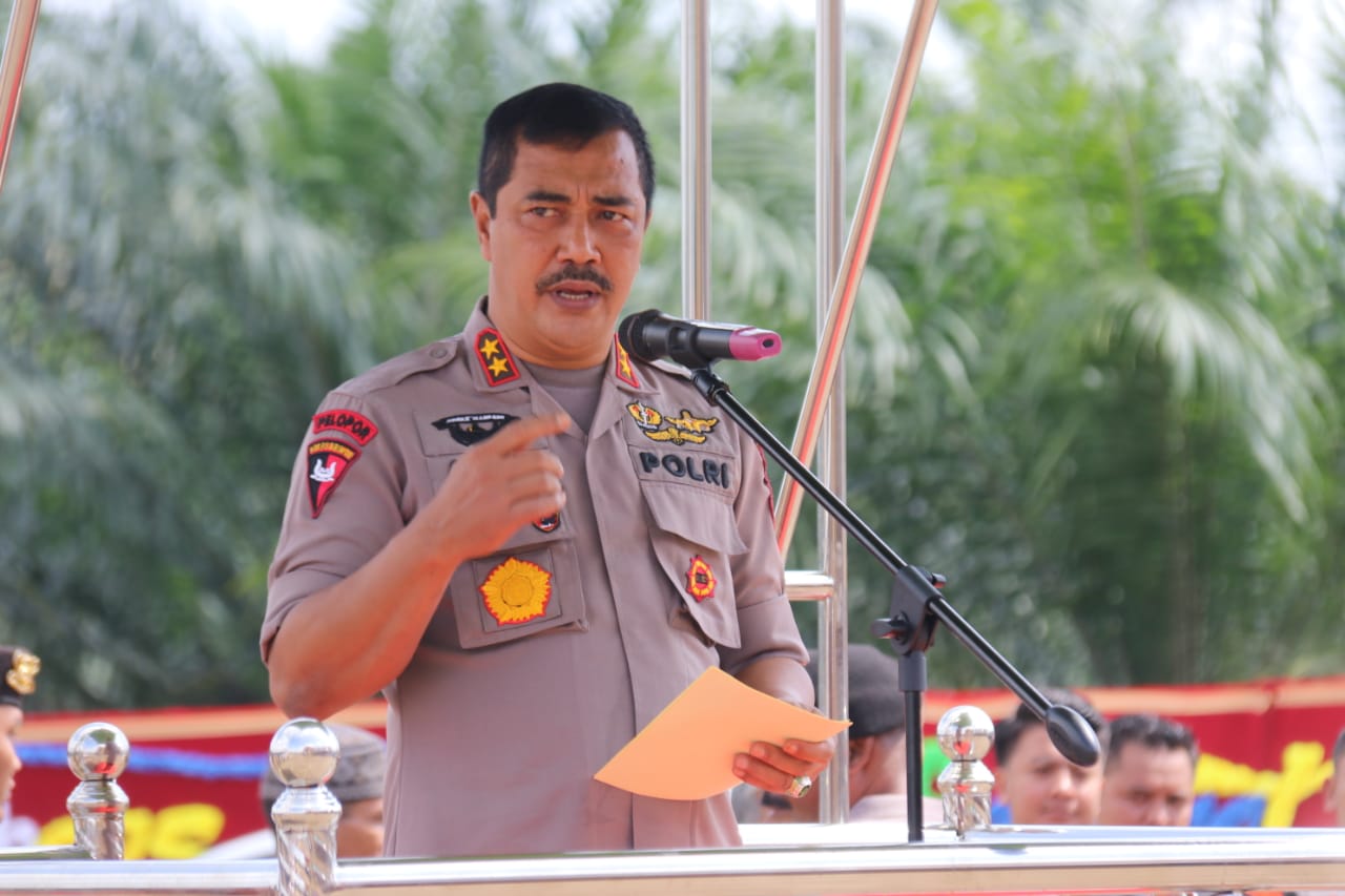 Kapoldasu Ingat Kapolres Padang Lawas Menciptakan Kekondusipan di Masyarakat