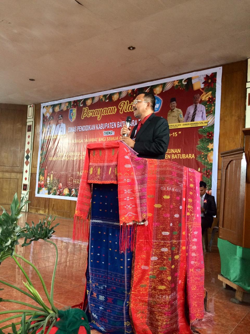 Natal Disdik, Kadisdik Batubara : 