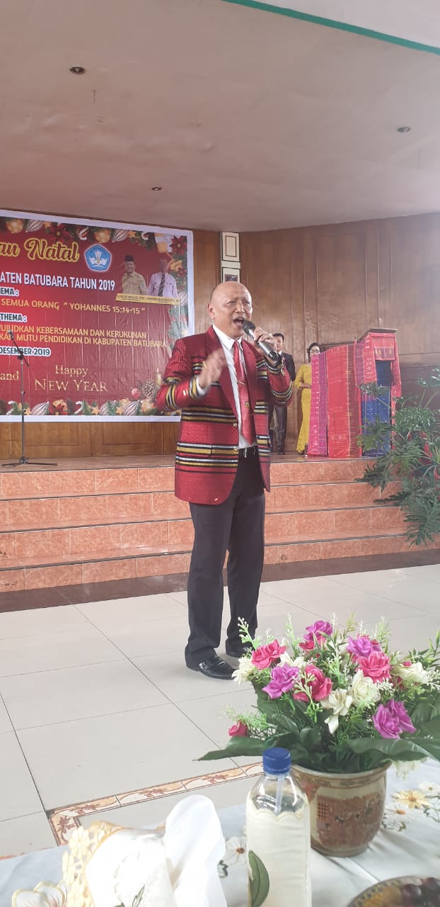 Bupati Batubara Zahir : Natal Disdik Agar Memberikan Semangat dan Harapan Baru Membangun Pendidikan