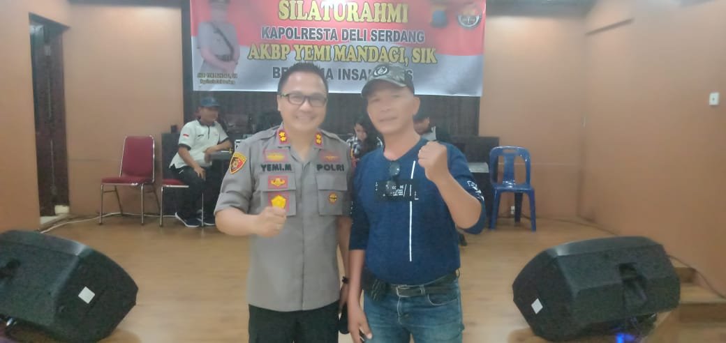 Kapolres DS Silaturrahmi Dengan Media, Yemi Mandagi : 