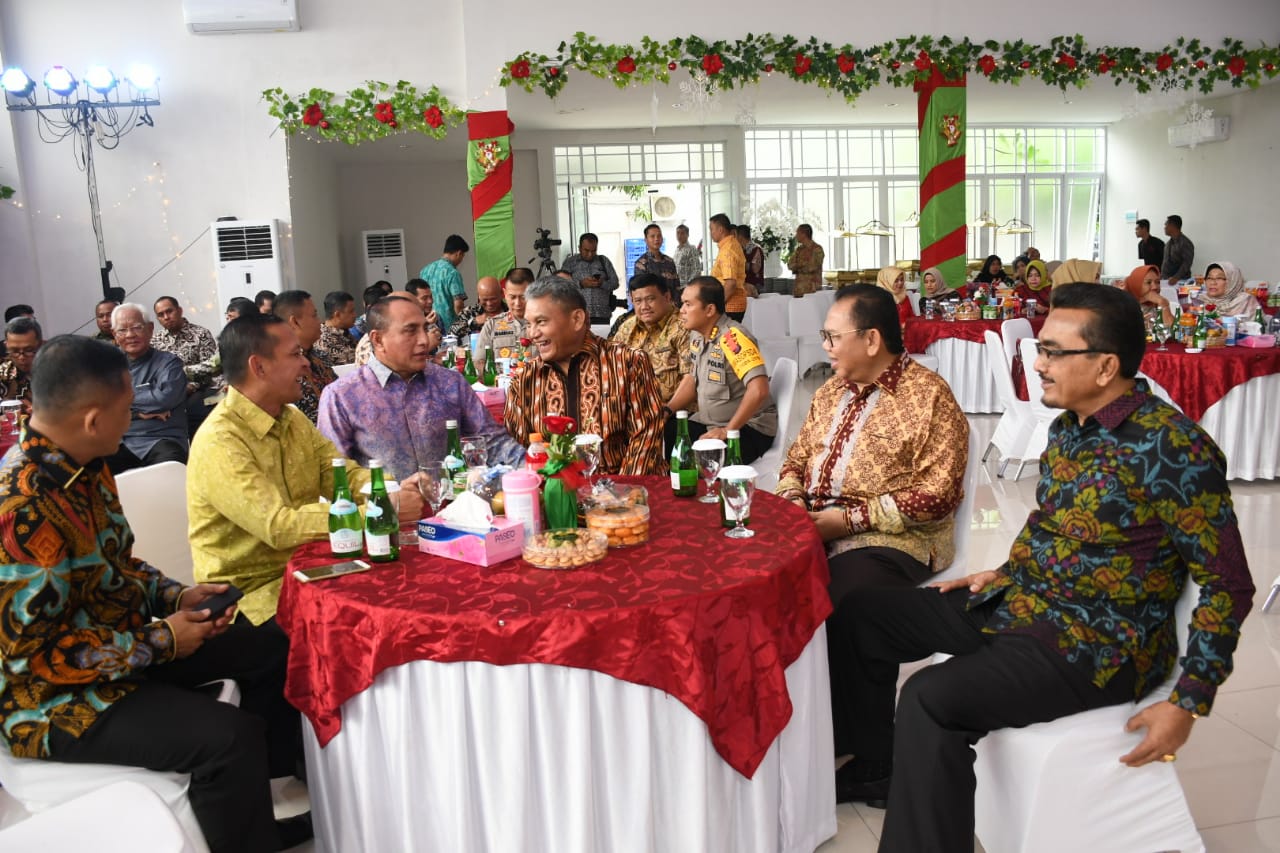 Pangdam I/BB hadiri Open House Natal 2019 Kapolda Sumut