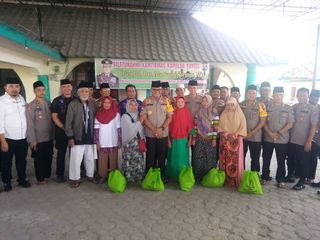 Kapolda Sumut Silaturahmi Kamtibmas dengan Tokoh Agama dan Masyarakat Sunggal