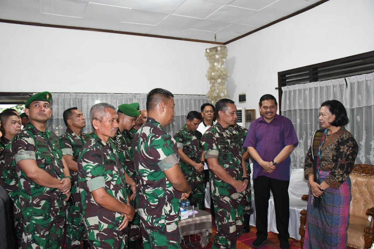 Pangdam I/BB Ucapkan Bela Sungkawa Kepada Almarhum Darma Ginting Suami Brigjen TNI Tama ulina Tarigan