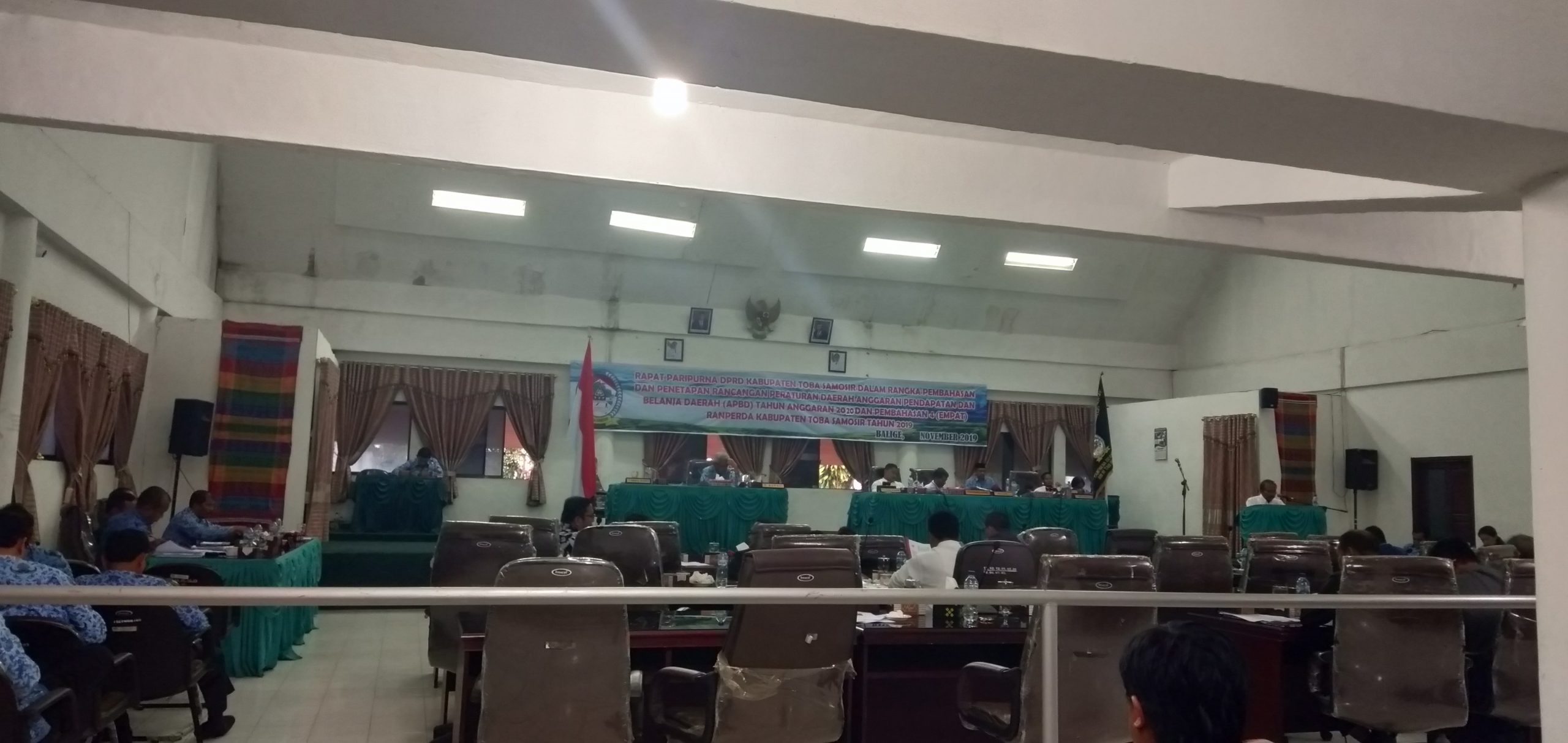 Tahun 2020 DPRD Tobasa Tetapkan R-APBD Rp 1,14 T