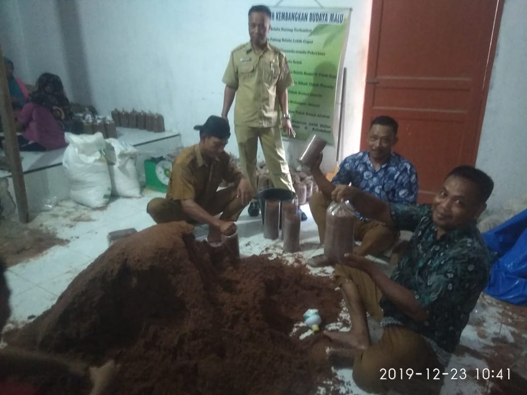 Kades Ramunia II Ajak Warga Budidayakan Jamur Tiram