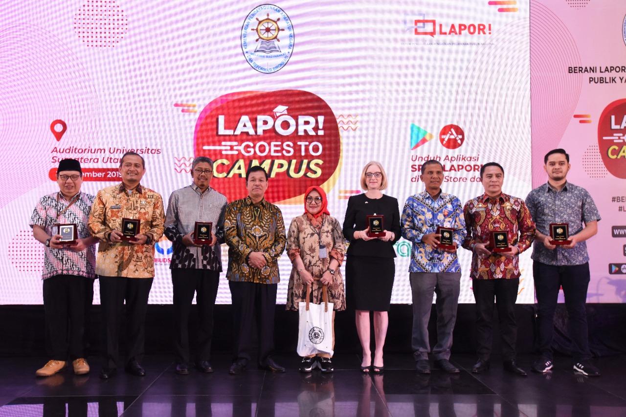 Kementerian PANRB Perkenalkan Layanan LAPOR di USU