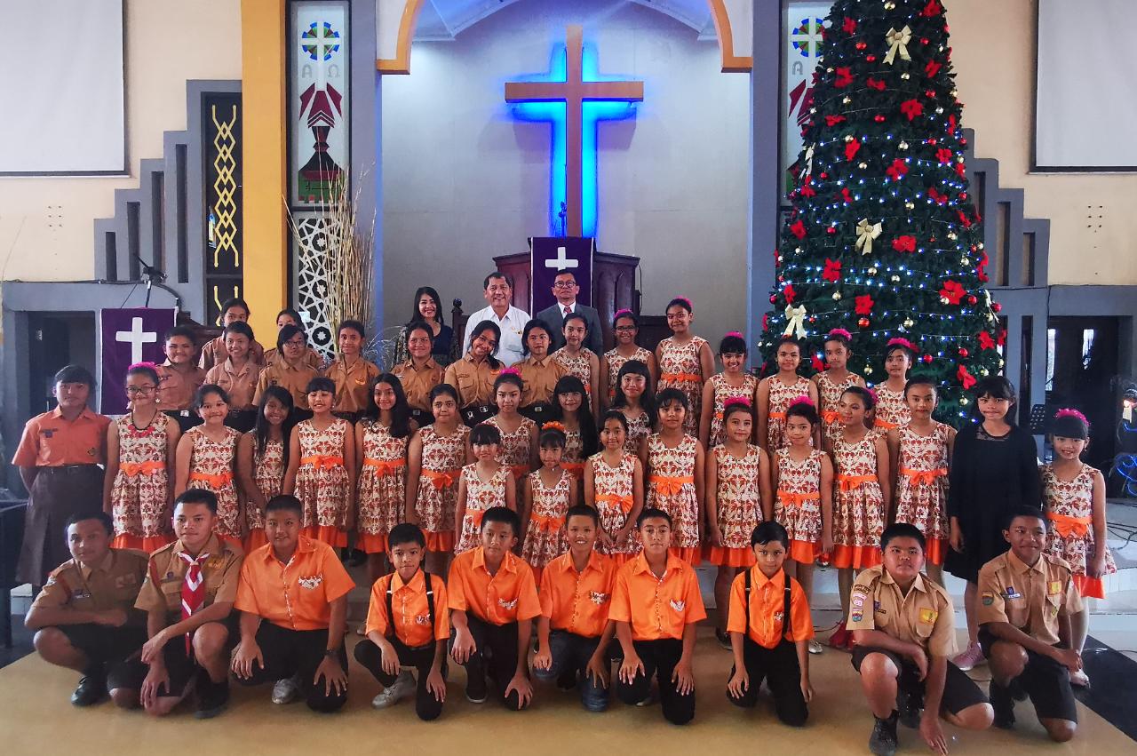 Dinas Pendidikan Karo Gelar Acara Natal