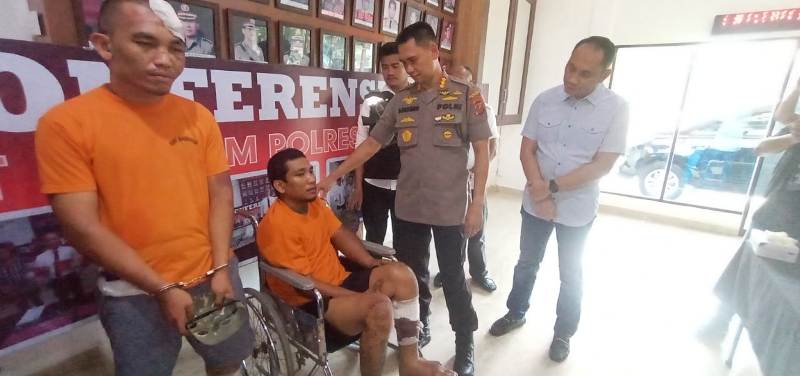 Polrestabes Medan Ungkap Perampok Kepala Ombusdman RI Sumut, 2 Pelaku Ditembak