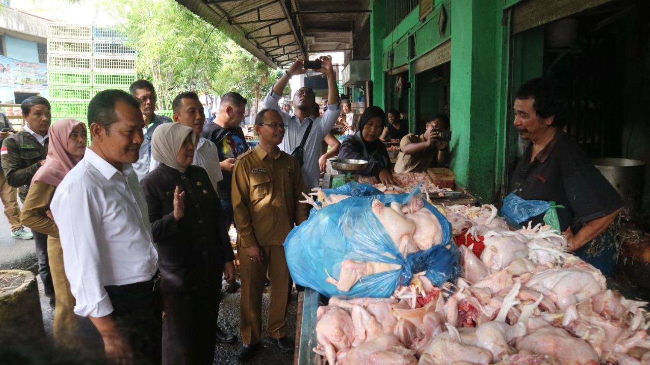 Satgas Pangan Kota Medan Sidak Sejumlah Pasar Tradisional, Harga Bawang Merah dan Telur Mulai Naik