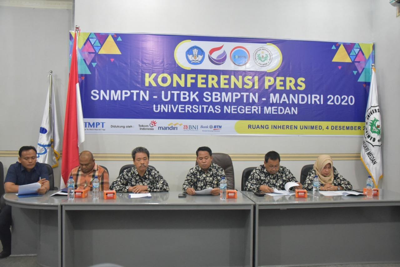 Penerimaan Mahasiswa Baru Unimed SNMPTN 2020 Sudah Dimulai