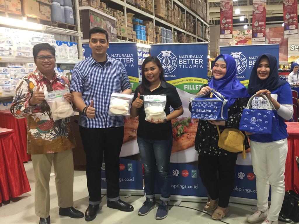 Produksi Naturally Better Tilapia Sudah Jangkau 1000 Gerai Lebih