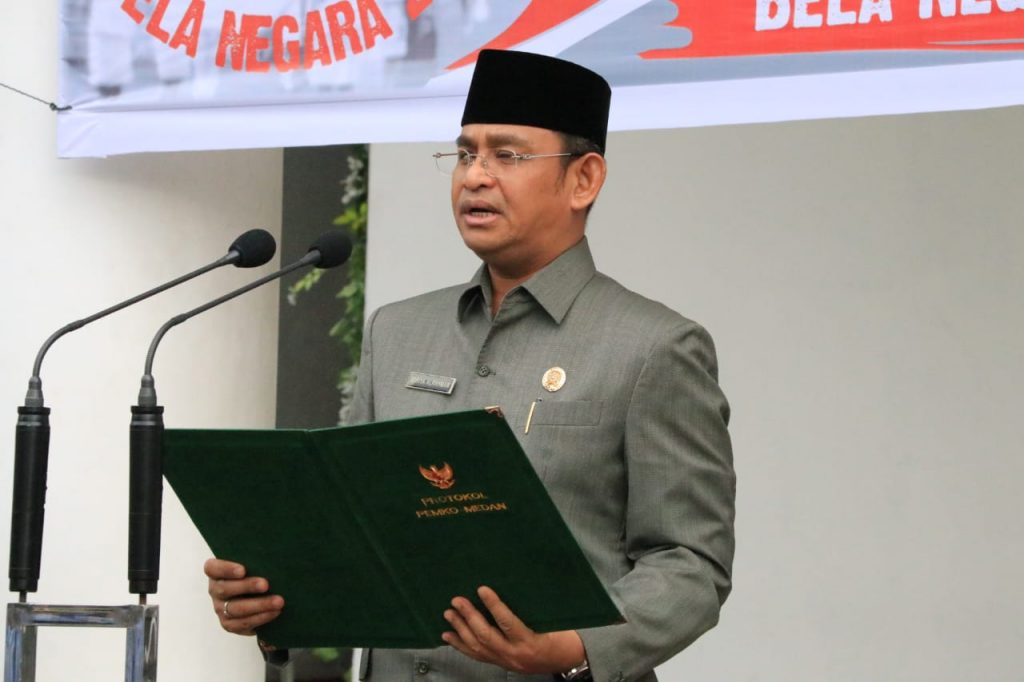 Upacara Peringatan Hari Bela Negara ke-71, Seluruh Komponen Masyarakat Harus Tanamkan Nilai Dasar Bela Negara