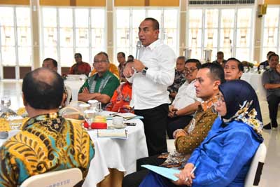 Temu Ramah Gubernur dengan Menteri PPN/Bappenas,  Usulan Proyek Strategis di Sumut  Dapat Sambutan Pusat