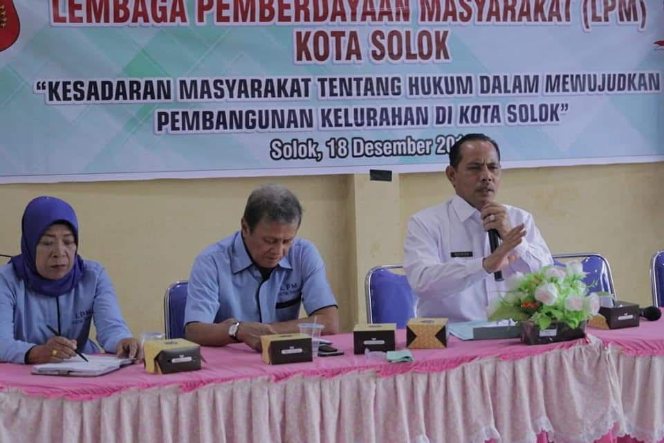 Wawako Buka Rakor LPM se Kota Solok