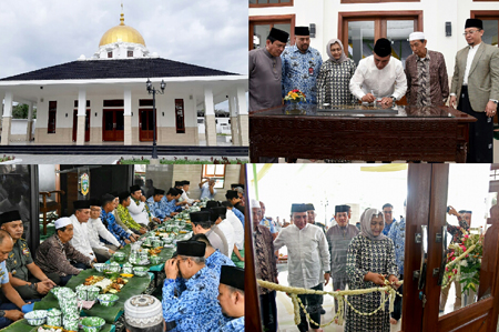 Edy Rahmayadi Resmikan Masjid Gubsu