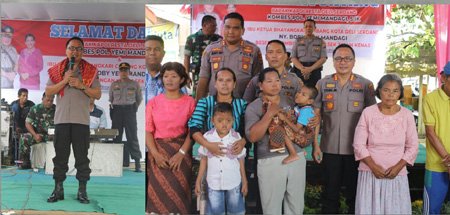 Kombes Pol Yemi Mandagi SIK Kunker Polsek Talun Kenas,Â 