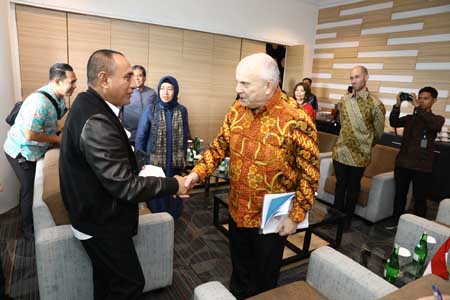 Gubernur Edy Ucapkan  Selamat Jalan kepada Dubes AS