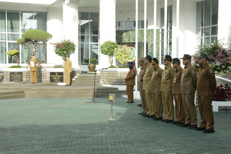 Apel Awal Tahun, ASN Pemprovsu Diminta Tingkatkan Kemampuan Digital