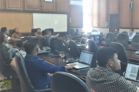 Kepala Bappeda Pakpak Bharat Hadiri Rapat Integrasi E Musrembang dan SIPD