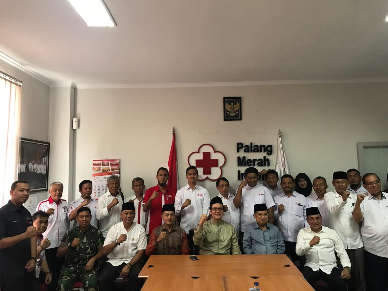 Jusuf Kalla Monitoring ke PMI Sumut