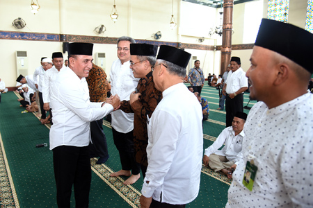 Peringatan Maulid Nabi, Gubernur Edy Ajak Untuk Teladani Sifat Rasulullah