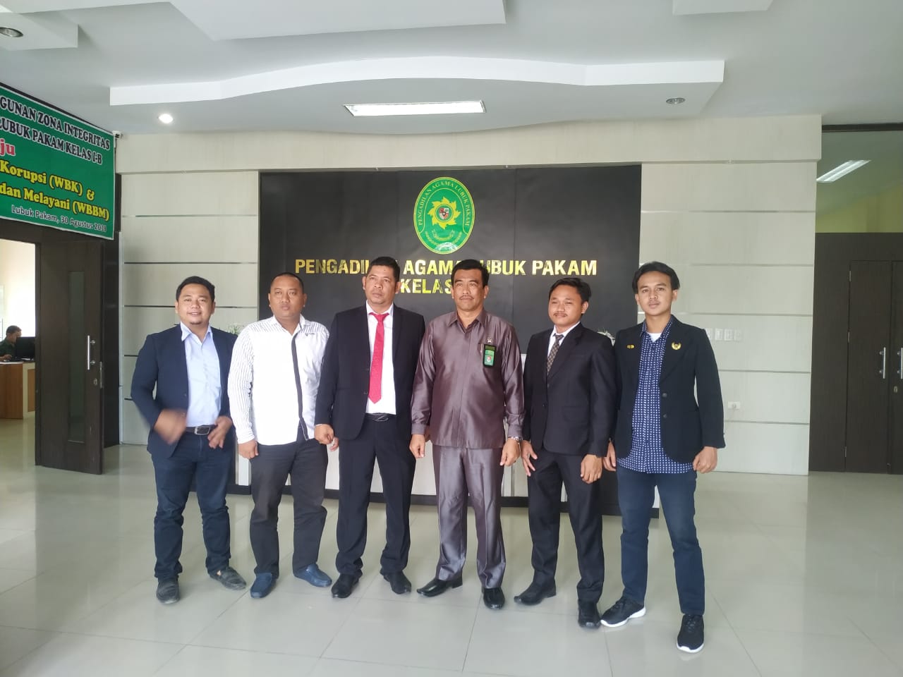 PENGADILAN AGAMA LUBUK PAKAM SAMBUT BAIK KAI DS