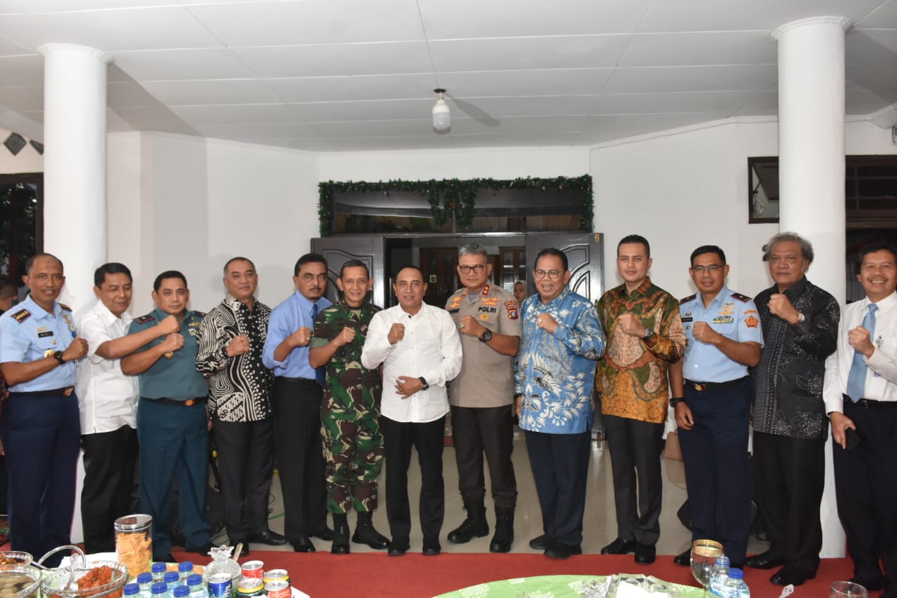 Pangdam I/BB Hadiri Open House Ketua DPRD Sumut