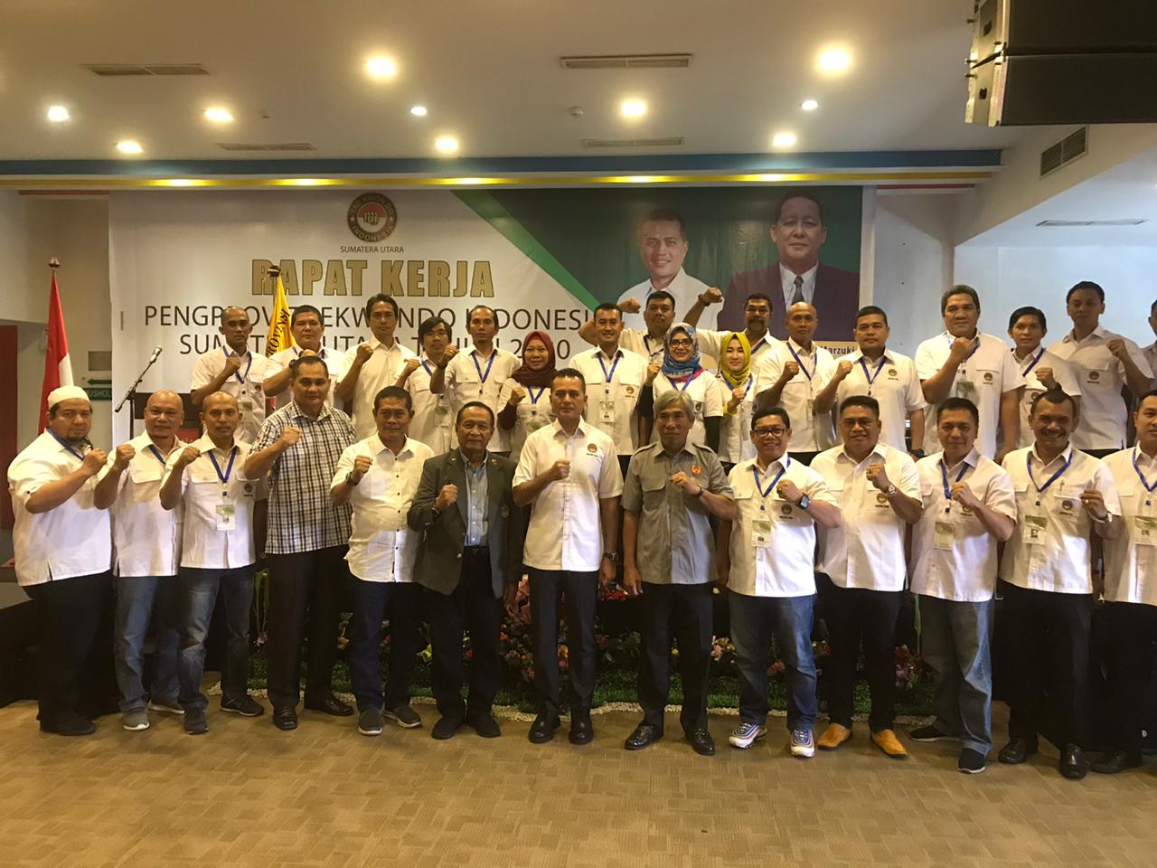 Taekwondo Sumut Rakerda, Wagubsu: Tingkatkan Prestasi Atlet Hadapi PON di Papua