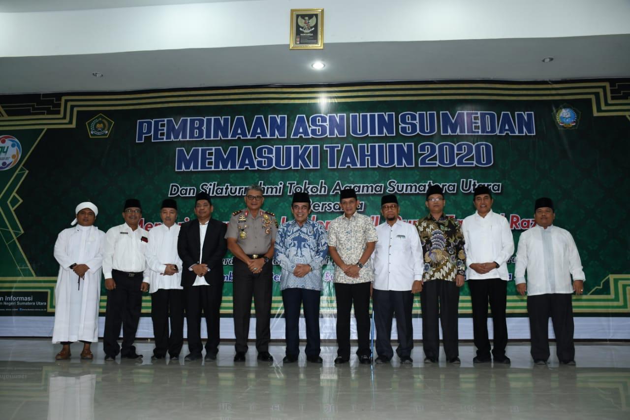 Pangdam I/BB Hadiri Silaturahmi Menag RI Bersama ASN UIN-SU dan Ormas Islam SumutÂ 