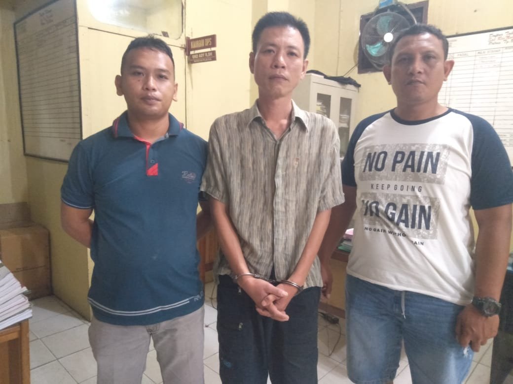 Satres Narkoba Polres Tanjungbalai Amankan Aliang Berikut BB Daun Ganja