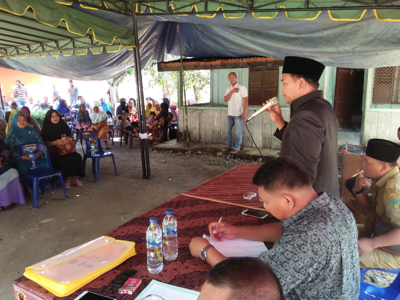 Mencuat Saat Reses Yusuf Tarigan SE, 700 Ha sawah terancam gagal Panen