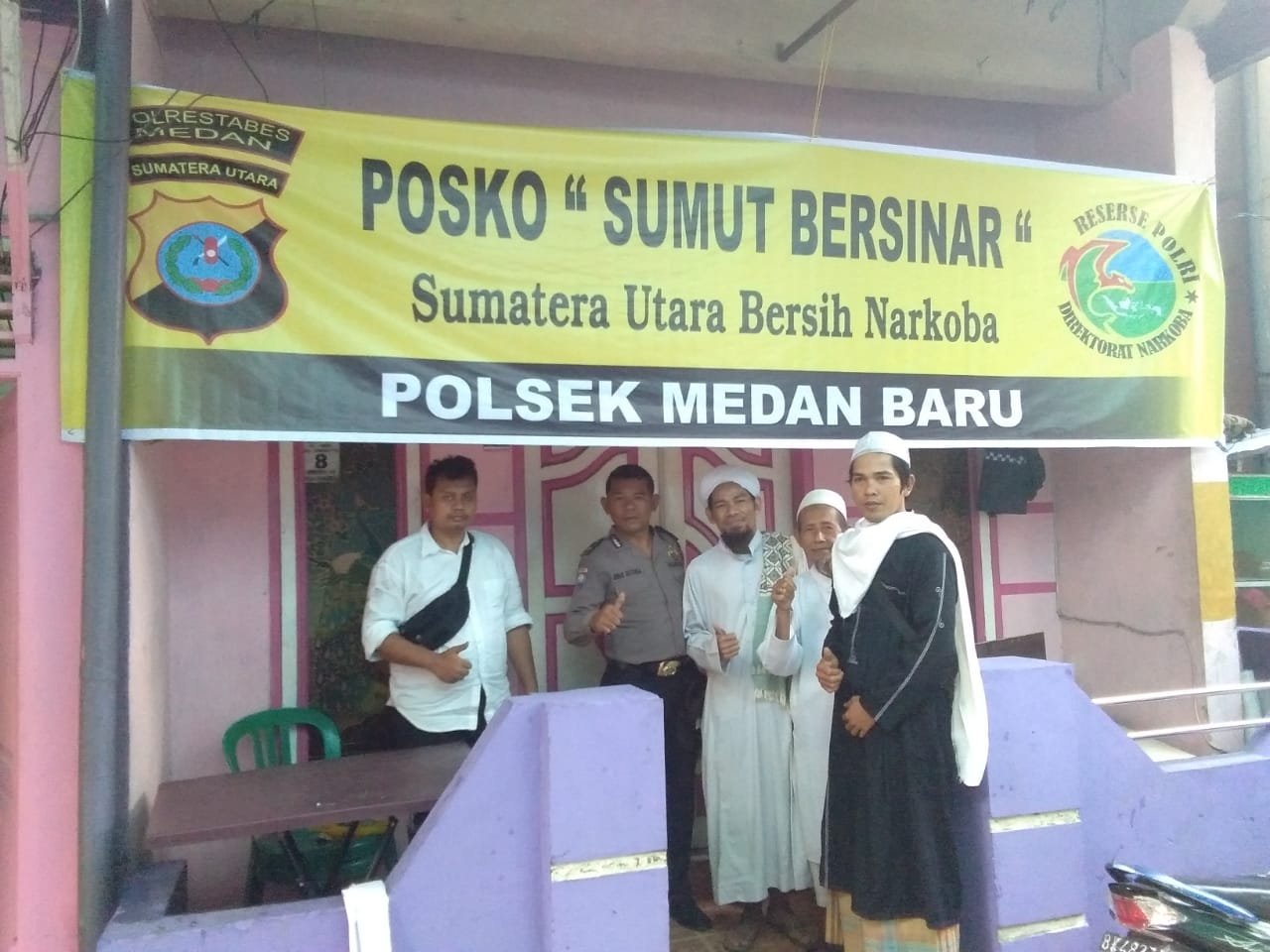 Polsek Medam Baru Dirikan 