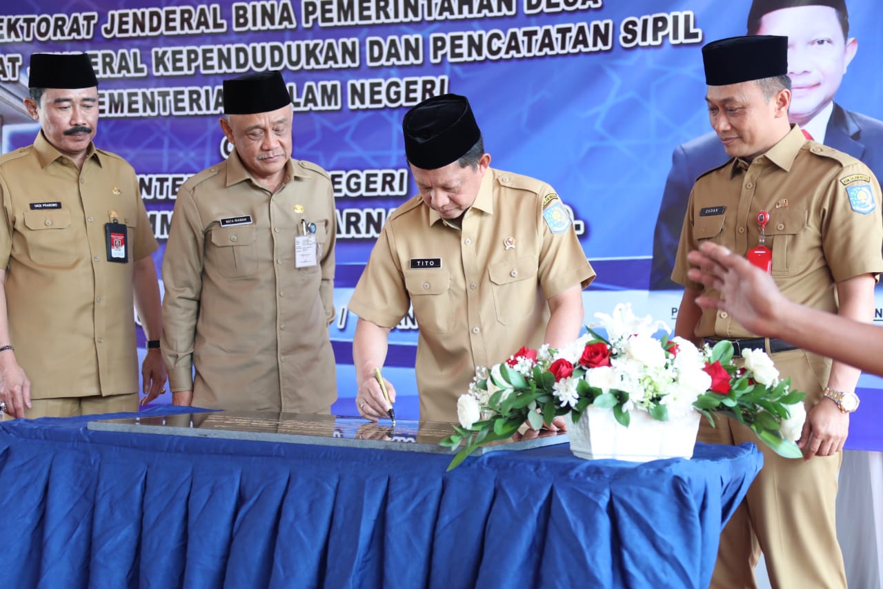 Peresmian Pembangunan Mesjid Nurul Falah di Kantor Kemendagri, Mendagri : Guna Menampung Umat yang Lebih Banyak