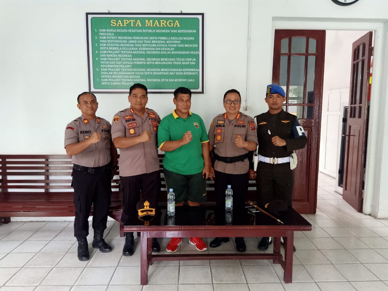 Kapolresta Silahturahmi Ke Markas Dan Subdenpom Lubuk Pakam