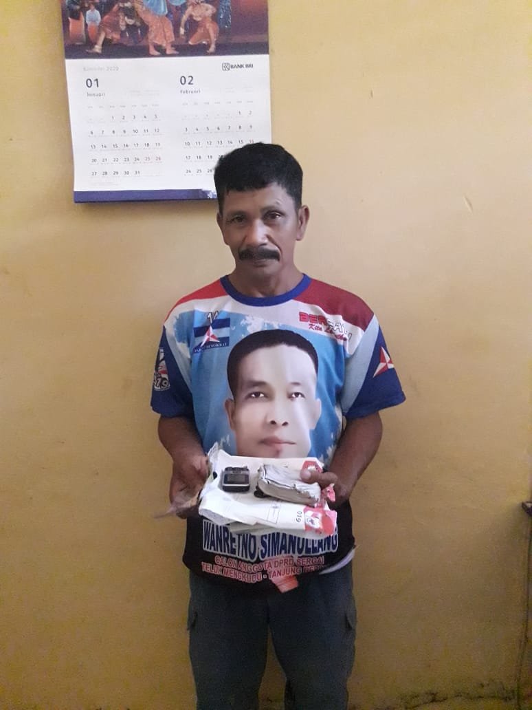 Nekat Jadi Jurtul Togel, Daud Rambe Nginap di Sel Polsek Teluk Mengkudu