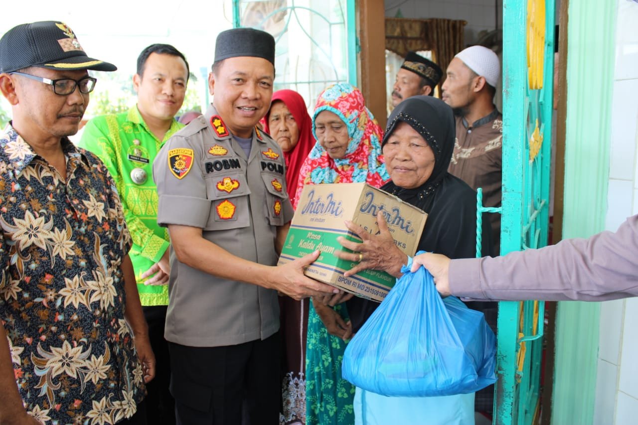 Giat Jumat Barokah, Kapolres Sergai Kunjungi Mesjid Al-Ikhlas Desa Liberia