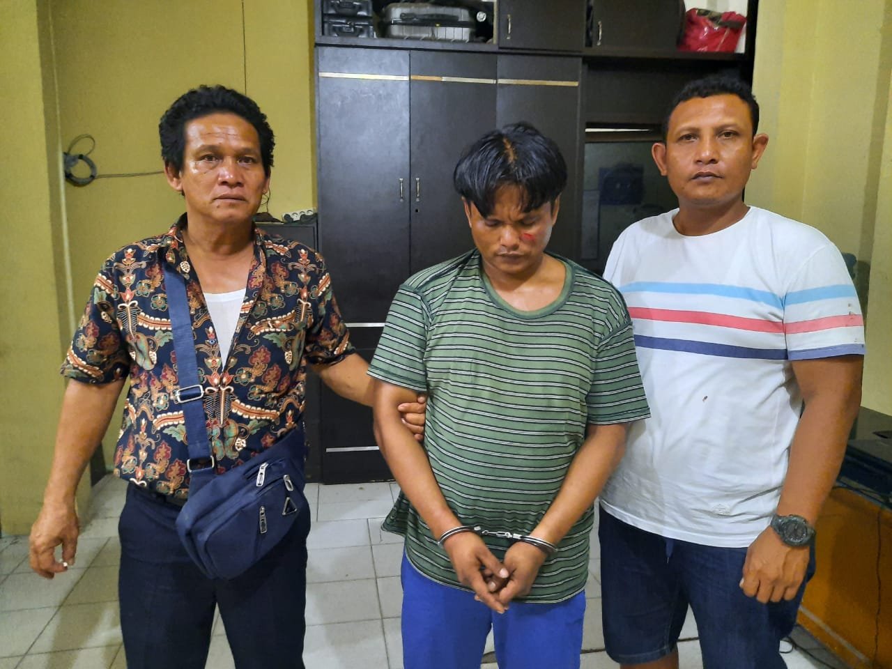 Polres Tanjung Balai Ringkus Seorang Pria Pengedar Narkoba, 5 Paket Shabu Berikut Alat Hisap Diamankan