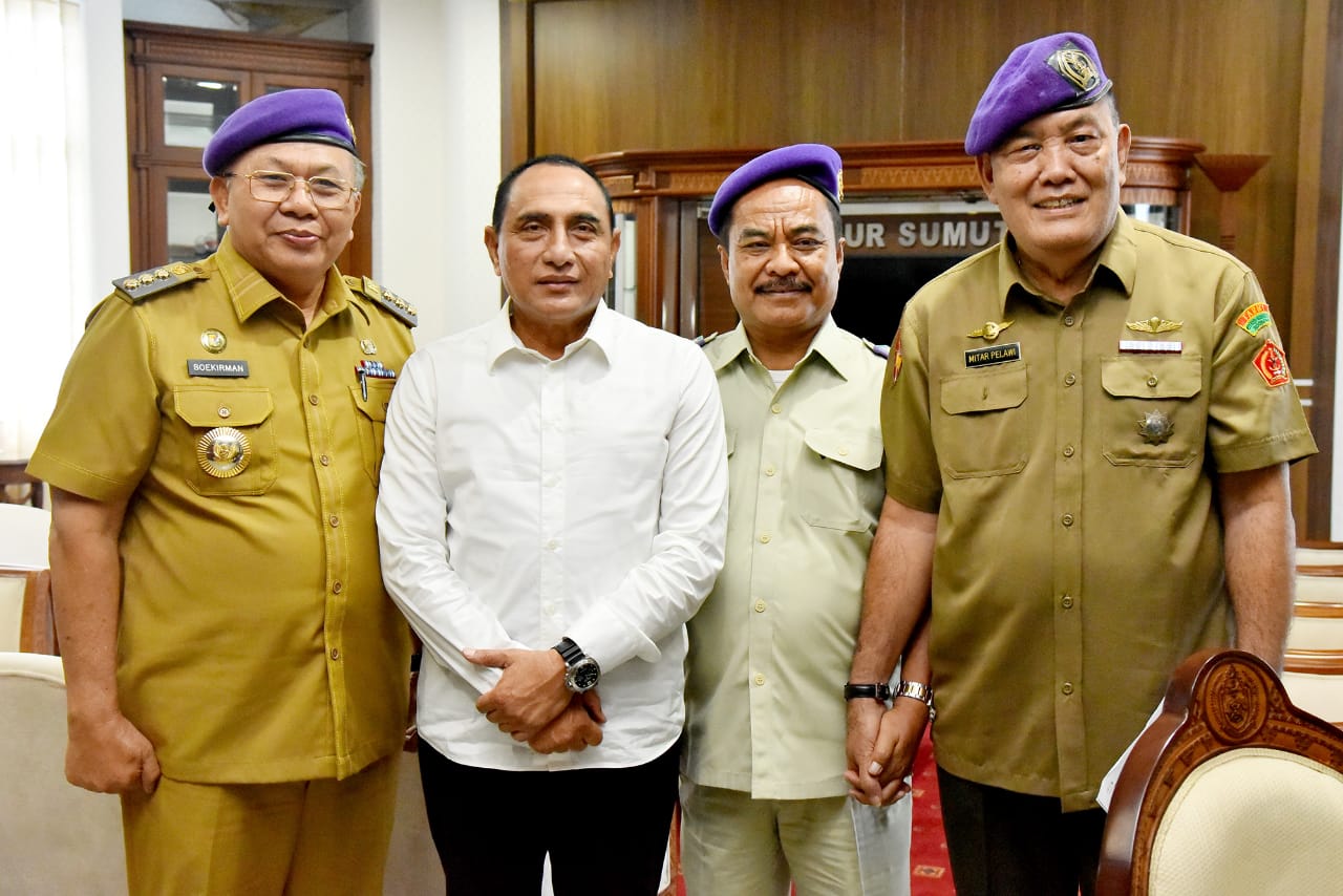 Bupati Soekirman Bersama IPA MENTARA Beraudiensi Dengan Gubsu Edy Rahmayadi