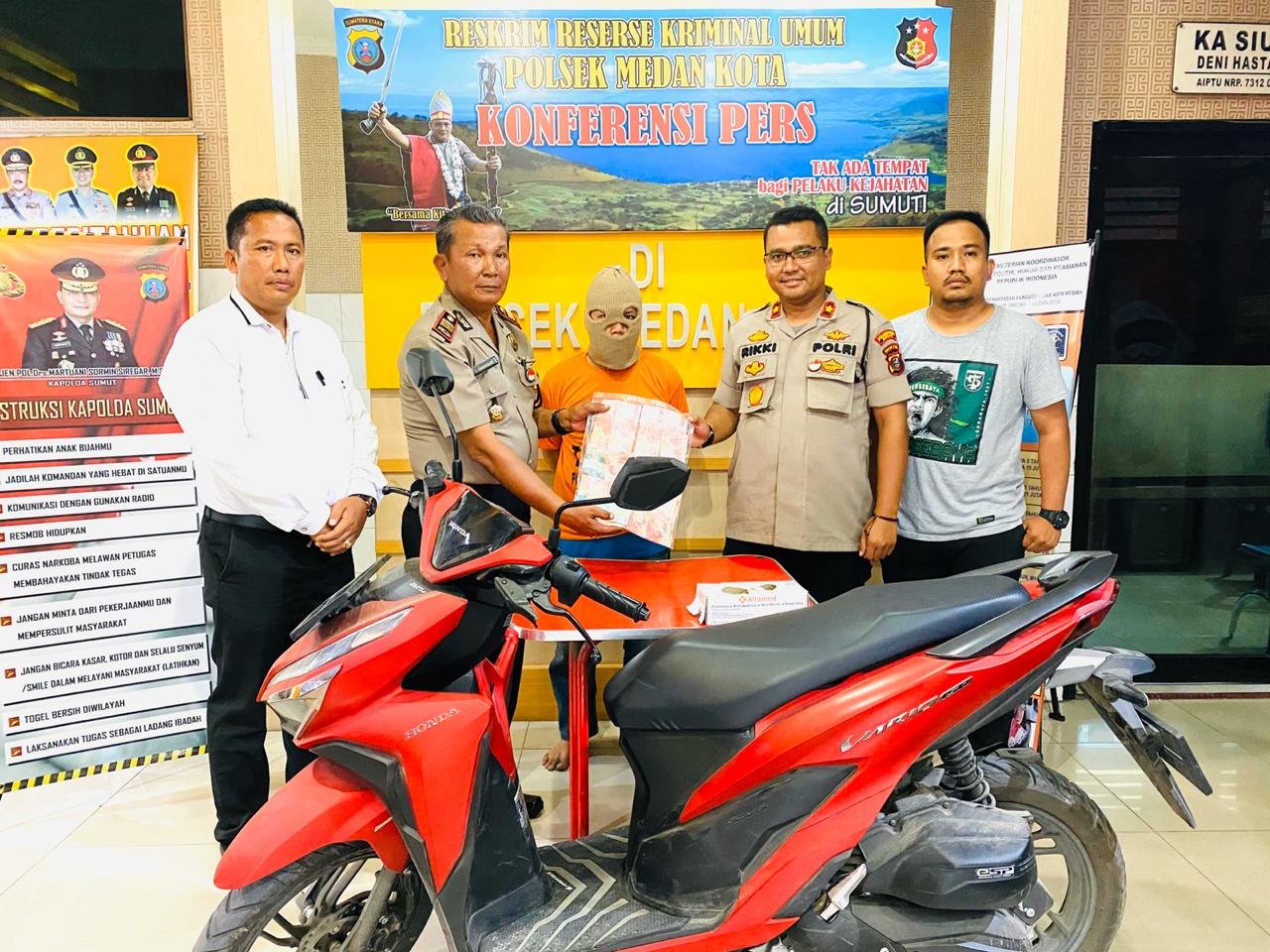 Oknum Draiver Ojol Pelaku Curas Diringkus Pegasus Medan Kota