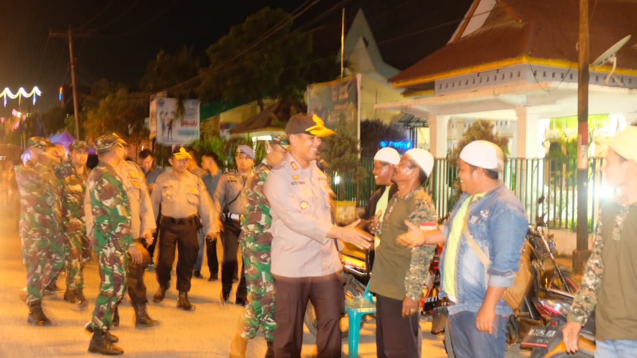 Cipta Kondisi Kondusif Imlek, Kapolres Tanjungbalai Tinjau Pengmanan Rumah Ibadah