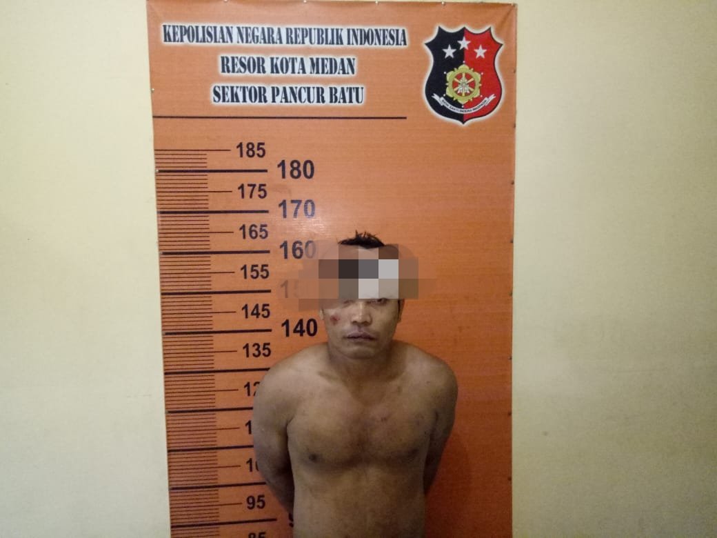 Reskrim Pancur Batu Ringkus Tersangka Pelaku Pencuri Mobil L300